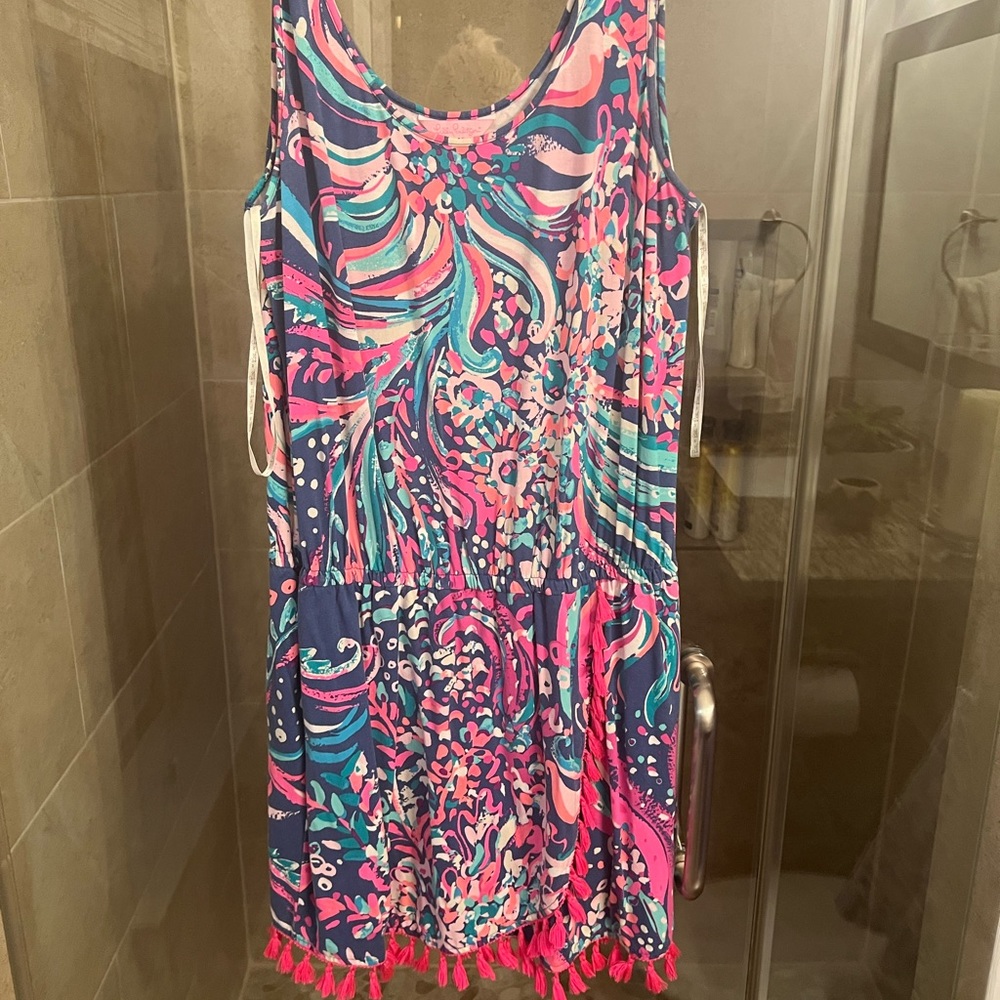 Lilly Pulitzer Beach Loot Jarrett romper 🦄